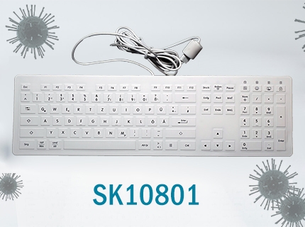 SK10801 Wired Medical Silicone Keyboard